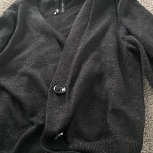 Black short cardigan/sweater